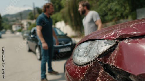 Aftermath of a collision: T...