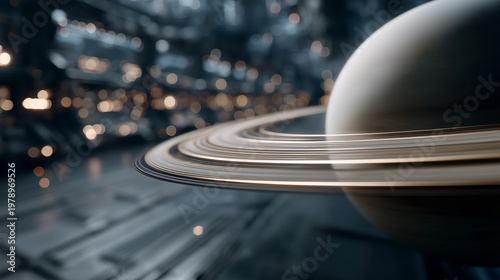 Saturn's Majestic Beauty: A...