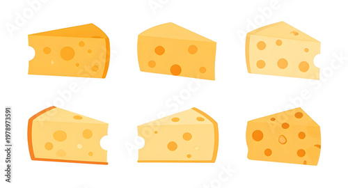 cheese illustration, cartoon cheese, swiss cheese, maasdam cheese, cheese slice, cheese block, dairy food, yellow cheese, hole cheese, food illustration, snack food, kitchen ingredient, tasty cheese, 