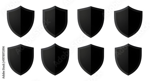 shield, icon, black, security, protection, defense, safety, guard, emblem, symbol, logo, design, vector, badge, strong, authority, collection