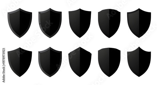 shield, icon, black, security, protection, defense, safety, guard, emblem, symbol, logo, design, vector, badge, strong, authority, collection