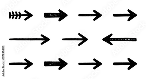 hand drawn arrows, ink arrow set, sketch arrows, doodle arrows, black arrow icons, directional arrows, pointer symbols, arrow illustration, scribble arrows, marker style arrows, arrow clipart, navigat