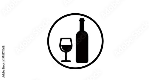 wine bottle, wine glass, bottle icon, glass icon, wine icon, alcohol icon, beverage icon, bar icon, pub icon, restaurant icon, drinkware icon, liquor icon, red wine, white wine, champagne glass, celeb
