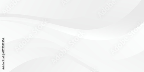 white background with abstract swirl lines and modern color gradient decoration