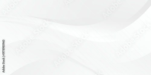 white background with abstract swirl lines and modern color gradient decoration