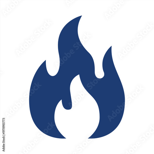Passion icon. Fire flame icon. Icon symbol for passion, fire, flame, energy, enthusiasm, motivation, drive, intensity, spirit, ambition. Vector illustration