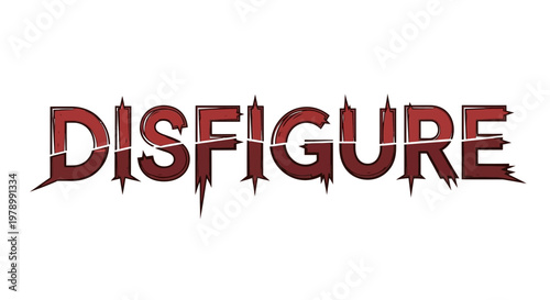 Disfigure Text Effect