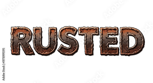 Rusted Text Effect