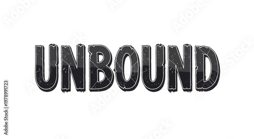 Unbound Text Logo