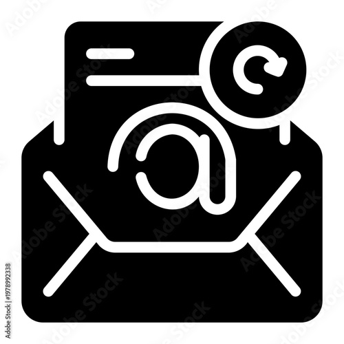 circular arrow glyph icon