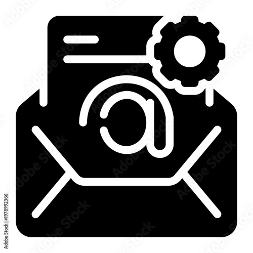 gear glyph icon