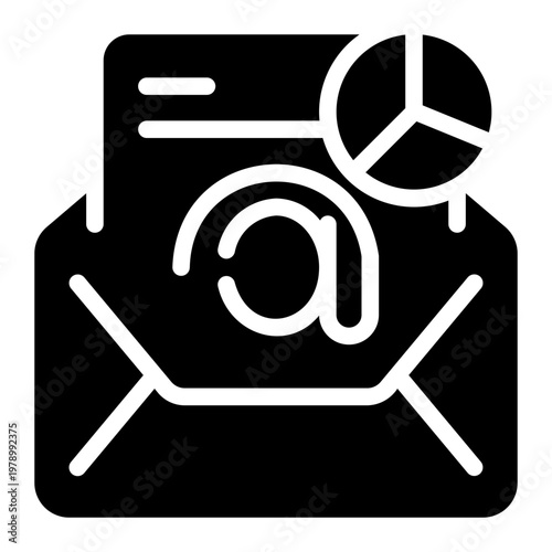 pie chart glyph icon