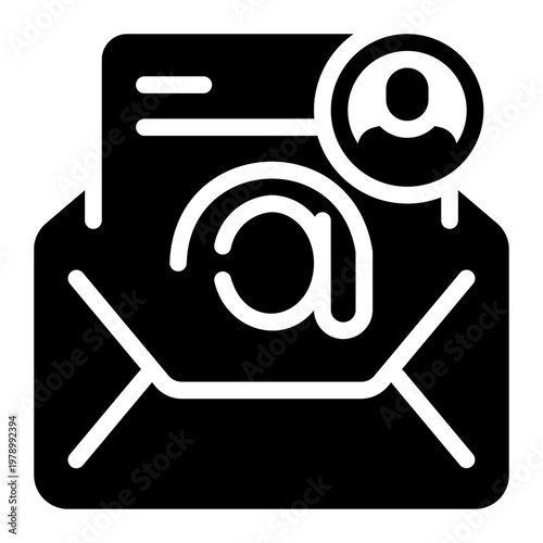 user glyph icon