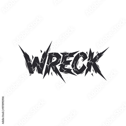 Wreck Text Effect - Grunge Style Typography