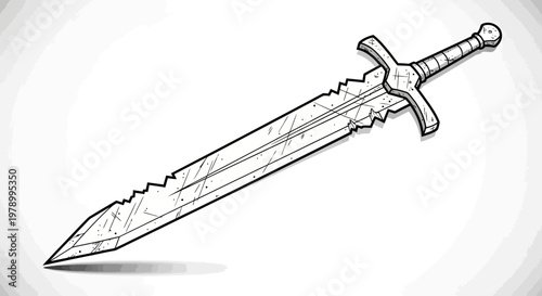 Fantasy Sword Illustration