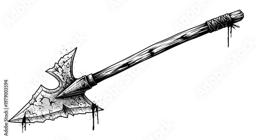Ancient Arrowhead Weapon