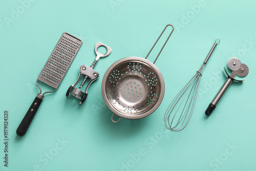 Colander with different kit...