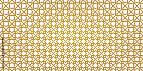 Seamless Arabic pattern background. Arabian style Islamic ornamental Vector illustration