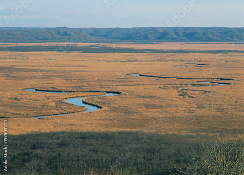 秋の釧路湿原（北海道・鶴居村）
