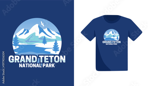 beautiful mountain views in grand teton national park