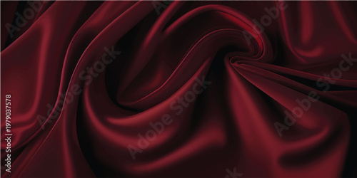 abstract background luxury cloth wave or wavy folds of grunge silk texture satin velvet material or luxurious Christmas background or elegant wallpaper design, background