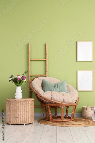 Interior of living room wit...