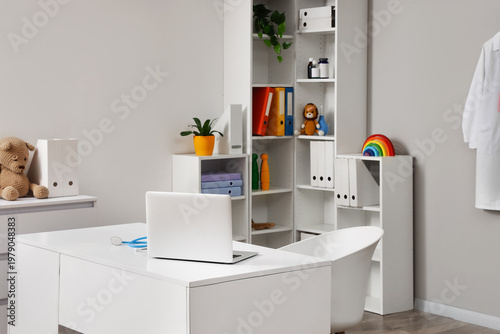 Interior of pediatrician's ...