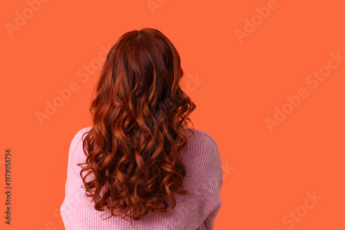 Beautiful young redhead wom...