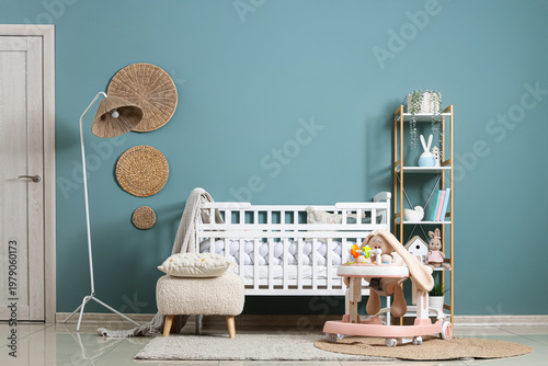 Interior of children's bedr...