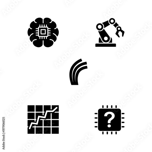 Analytics signal and data interface icons
Minimal solid icons for analytics data signal and digital dashboard interface systems