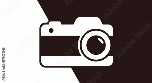 photo camera icon vector