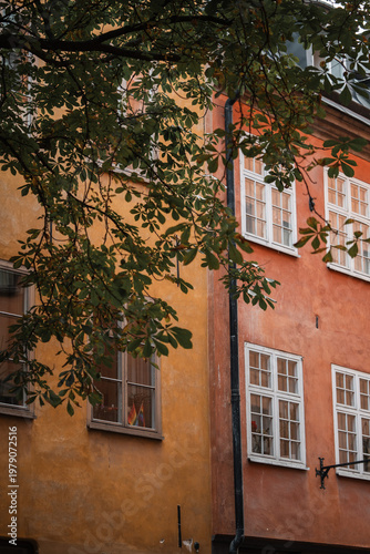 Photography Gamla Stan old city in Stockholm, Sweden