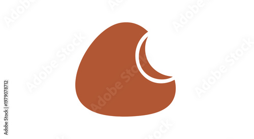 Raw Steak with White Fat Layer Visible.