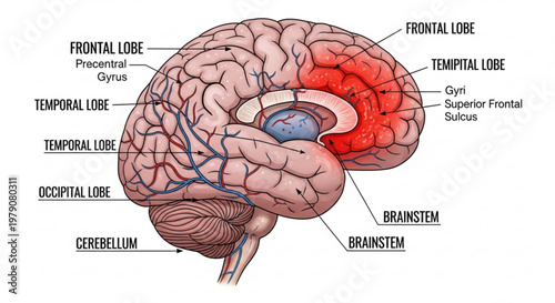 human brain anatomy