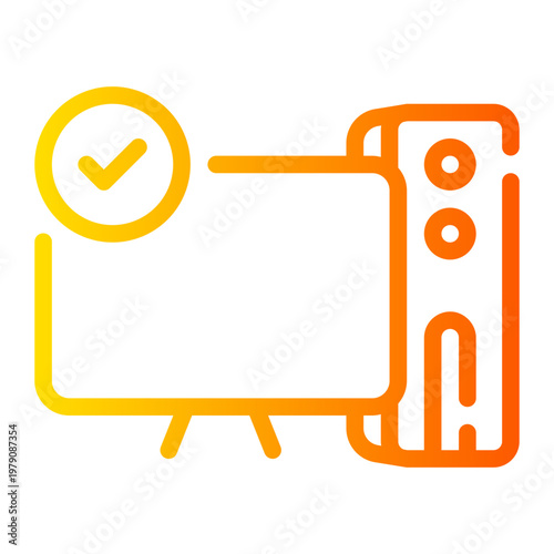 computer gradient icon