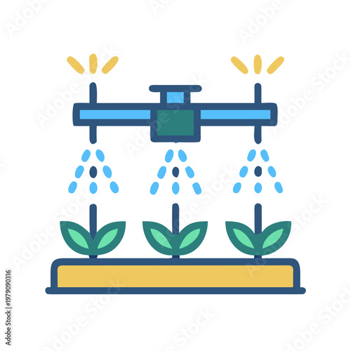 Smart agriculture system: Automated plant irrigation system for sustainable farming and efficient water management