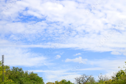 Beautiful view of blue sky ...