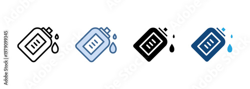 Multi Style Icon Set Acid Collection