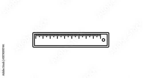 Ruler measurement tool for length 1.