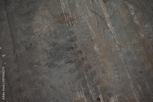 Imagen horizontal de un suelo de cemento con textura vieja y desgastada