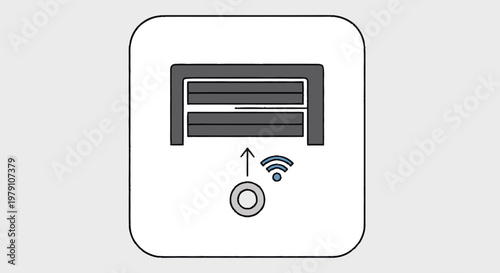 vector icon of a safe box