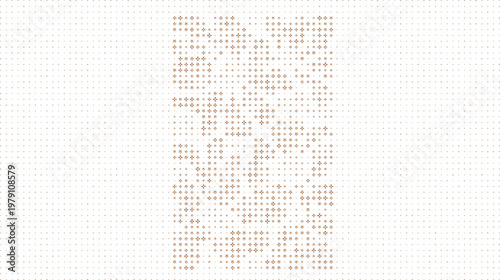 Brown star and cross seamless pattern gradient fade abstract design, Warm brown star and plus symbol fade pattern minimal background