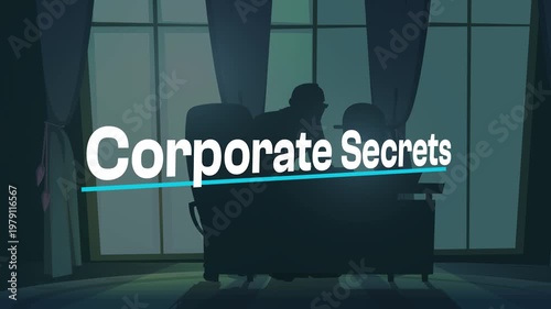  Corporate Secrets Confidentiality Title Animation