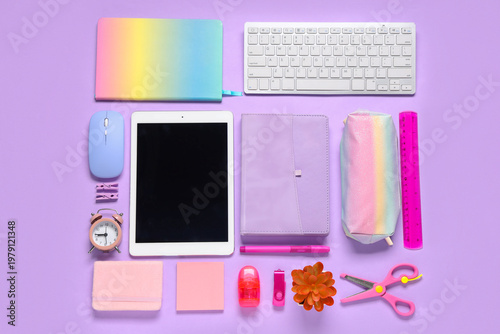 Composition with modern tab...