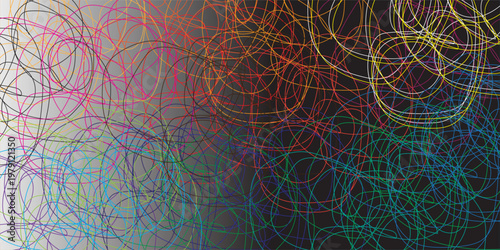 2d illustration. Abstract geometric pattern. Modern art drawing. Digital texture.