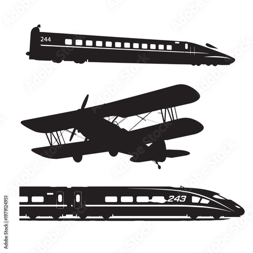 Black and white of three military fighter jets in flight f-22 raptor f-35 lightning ii