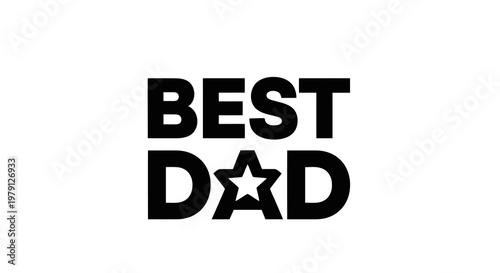 A simple yet meaningful graphic for father's day or a father's day card.