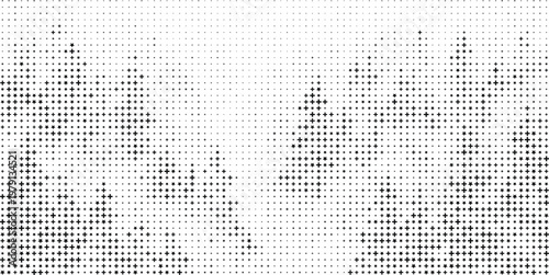 Black Plus and Star Gradient Pattern White Background, Dark Star Cross Abstract Gradient Texture