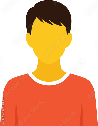 A simple front-view person icon showing yellow skin tone, representing jaundice symptoms and liver health awareness