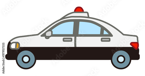 パトカー（線あり）